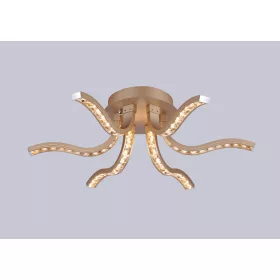   ELDLUX MEMPHIS lampă de tavan din sticlă cristal cromată 24W 4000K