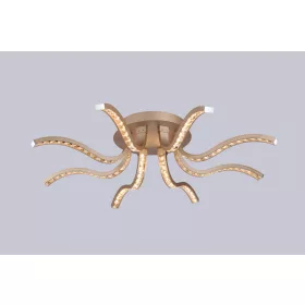   ELDLUX MEMPHIS lampă de tavan din sticlă cristal cromată 40W 4000K