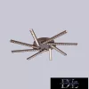 ELDLUX MEMPHIS lampă de tavan din sticlă cristal cromată 32W 4000K