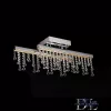 ELDLUX GLOSSY lampă de tavan din sticlă cristal cromată 13W 4000K