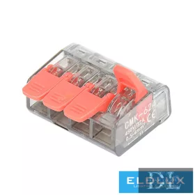   Conector de cablu ELDLUX cu 4 poli, deschizabil, 10 buc./pachet