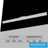 UNIVERSO Lampă liniară pentru șină monofazată 36w 4680lm CCT.kap 110° IP20 Alb 1185x36x72mm