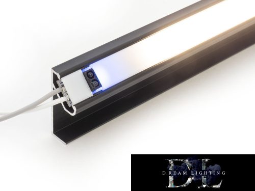 ANROLED Comutator IR cu dimmer pentru controler LED montat pe șină (CC: 12/24 V 8 A)