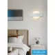 UNIVERSO Lampă de perete LED 8w 600lm CCT.kap IP20 239x123x51mm albă