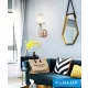 UNIVERSO Lampă de perete cu 1 braț 1xE27 Max.60W D120x350mm IP20 Auriu