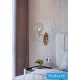 UNIVERSO Lampă de perete cu 1 braț 1xG9 Max.60W D170x280mm IP20 Crom