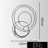 UNIVERSO Lampă de perete LED 9w 450lm 4000k IP20 190×256mm albă