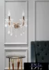 UNIVERSO Lampă de perete 2 brațe 2xE14 Max.40W D29x36cm auriu