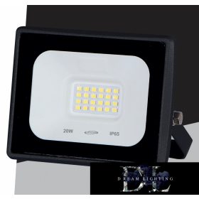   Spot LED UNIVERSO 20 W 1800 lm 6500 K IP65 negru 101 x 110 x 22 mm