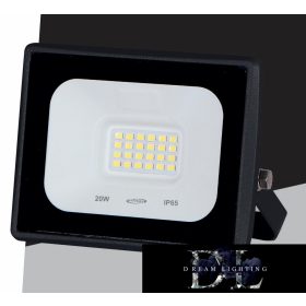   Spot LED UNIVERSO 20 W 1800 lm 4000 K IP65 negru 101 x 110 x 22 mm