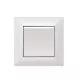 ELDLUX ELDGROUND comutator unipolar (101) alb
