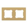 ELDLUX ELDGROUND cadru dublu din plastic, auriu