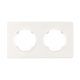 ELDLUX ELDELIN cadru dublu din plastic, alb