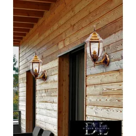   UNIVERSO Lampă de perete pentru exterior 1xE27 Max.60W IP55 bronz D190x365mm