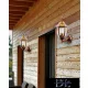 UNIVERSO Lampă de perete pentru exterior 1xE27 Max.60W IP55 bronz D190x365mm
