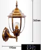 UNIVERSO Lampă de perete pentru exterior 1xE27 Max.60W IP55 bronz D190x365mm