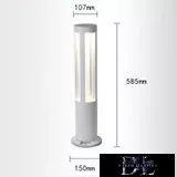 Lampă de grădină UNIVERSO COB LED 12w 600lm 4000k IP65 ∅107/∅150×585mm albă