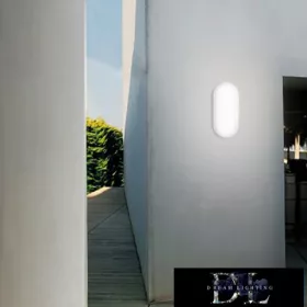   UNIVERSO Lampă de perete pentru exterior 18W 4000k 1900lm IP65 alb rece 290x135x77mm