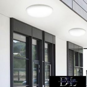   UNIVERSO Lampă de tavan pentru exterior 24W 6500k 2700lm IP65 alb ∅288x90mm