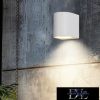 Lampă de perete UNIVERSO 1×GU10 IP65 68×80×80mm albă
