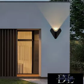   Aplică de perete UNIVERSO LED 12w 1000lm 3000k IP65 200×170×88mm negru