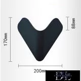 Aplică de perete UNIVERSO LED 12w 1000lm 3000k IP65 200×170×88mm negru