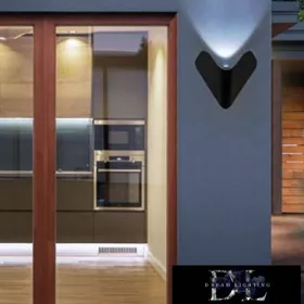   Aplică de perete UNIVERSO LED 12w 1000lm 6500k IP65 200×170×88mm negru