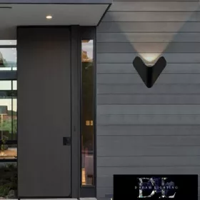   Aplică de perete UNIVERSO LED 12w 1000lm 4000k IP65 200×170×88mm negru