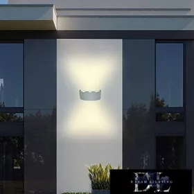   Aplică de perete UNIVERSO LED 6*3w 1650lm 4000k IP65 175×90×40mm gri