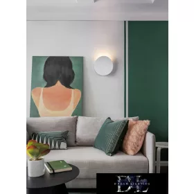   UNIVERSO Lampă de perete pentru exterior 12w 1000lm 3000k 80° IP65 alb