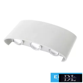   UNIVERSO Lampă de perete pentru exterior LED 16w 1300lm CCT.kap IP65 Alb 169×80×40mm