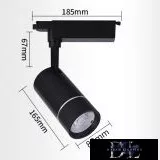 UNIVERSO Lampă monofazată pentru șină 30 W 2700 lm 4000 K Ra≥90 30° negru