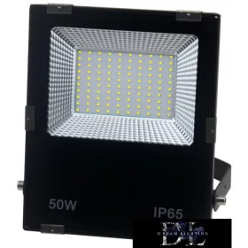 Reflector LED UNO 50W 6500k IP65 negru