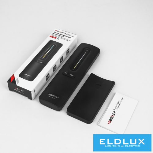 MIBOXER RF 2.4G CCT Telecomandă pentru benzi LED, negru