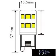 Bec LED UNIVERSO G9 2,5 W 280 lm 6500 K