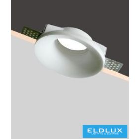   UNIVERSO Corp de iluminat încastrat în tencuială 1xGU10 Max.35w D100x40mm IP20 alb