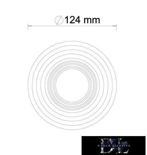 UNIVERSO Corp de iluminat încastrat în tencuială 1xGU10 ∅85-90 124x52mm IP20 alb 