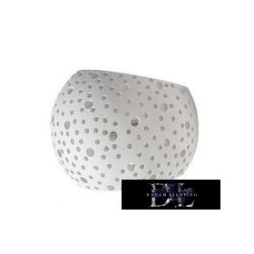   UNIVERSO Aplică de perete din ipsos 1xG9 150x130x130mm IP20 albă 