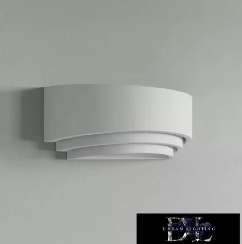 UNIVERSO Aplică de perete din ipsos 1xR7S 320x130x105mm IP20 albă 