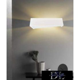   UNIVERSO Aplică de perete din ipsos 2xG9 345x75mm IP20 albă 