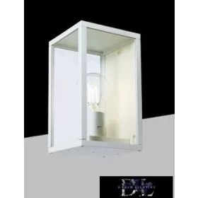   UNIVERSO Lampă de perete pentru exterior 1xE27 max.15w IP44 alb 120x120x220mm 5 ani