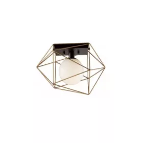 ELDLUX ELDGEOX lampă de tavan negru/auriu E27