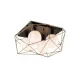ELDLUX ELDGEOX lampă de tavan negru/auriu E27×4