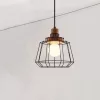 Lampa suspendată ELDLUX INKJET E27 negru