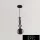 Lampa suspendată ELDLUX CURVE E27 negru