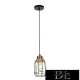Lampa suspendată ELDLUX KETREC E27 negru
