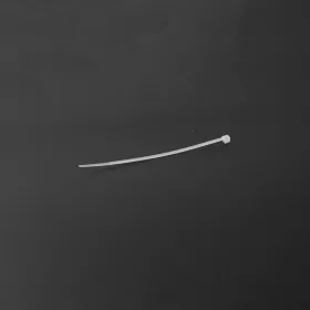 ELDLUX Coliere de cablu, albe, 2,5×100 mm, 50 buc./pachet