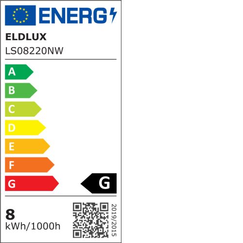 ELDLUX Bandă LED flexibilă AC:220V 2835-120D-10MM 7,6w/M 4000K IP65