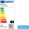Bandă LED flexibilă ELDLUX AC:220V 2835-120D-12MM 10,5w/M 3000K IP65
