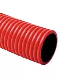 ȚEAVĂ CU PERETE DUBLE D52/D63 ROȘU   